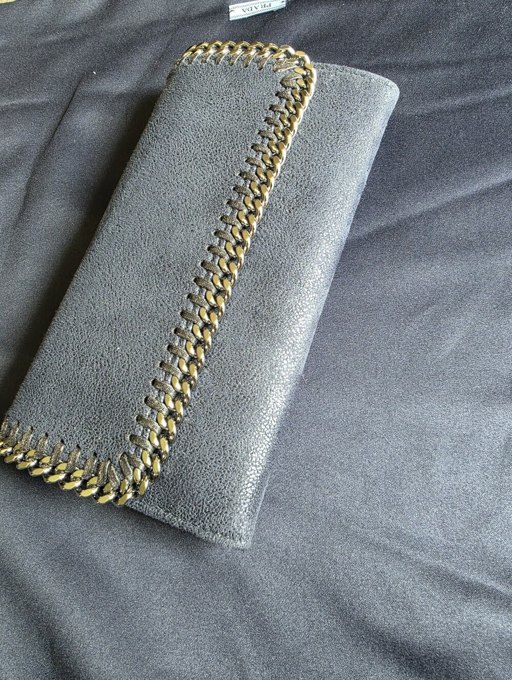 Authentic Stella Mccartney Navy Blue Wallet